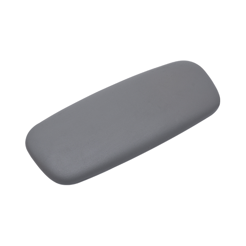 Lengan selesa kelabu menyokong PU Armrest