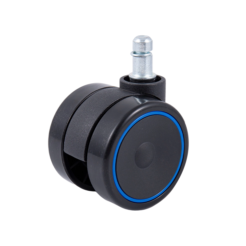 60/26 Audio Wheel (Bulatan Biru) Aksesori Caster Universal untuk Kerusi Permainan