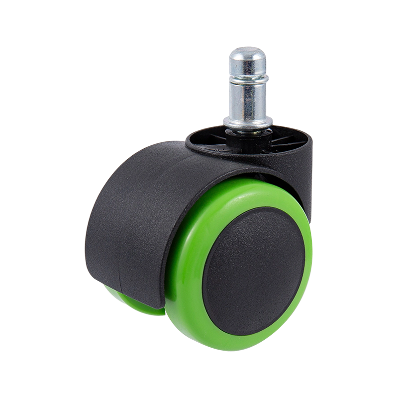 50/38 Aksesori Caster Universal PU dan Hijau PU untuk kerusi pejabat