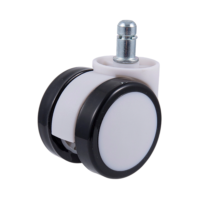 60/32 Kerusi Pejabat Roda PU Putih, Kerusi Permainan, Pengerusi Mesh Aksesori Caster Universal