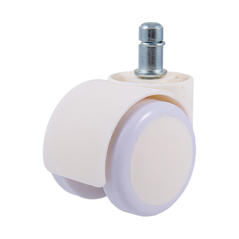 50/38 Pejabat Pu Roda Pu All-White Aksesori Caster Universal