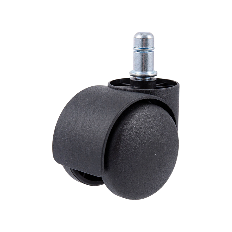 50/38 Black Plug Wheel Office Kerusi Aksesori Caster Universal