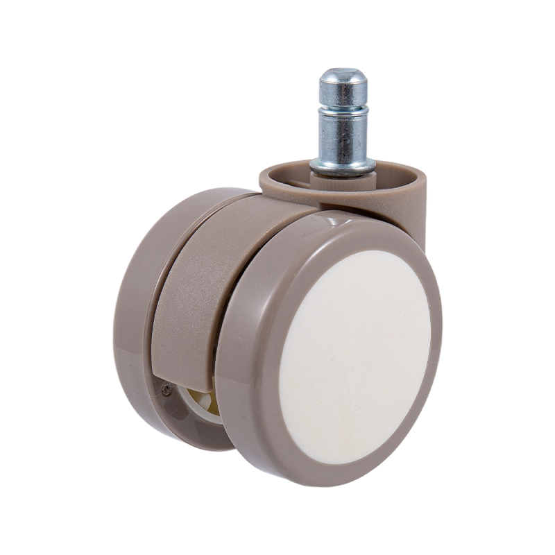 60/38 Kerusi Pejabat Roda PU Putih, Kerusi Permainan, Aksesori Caster Kerusi Mesh