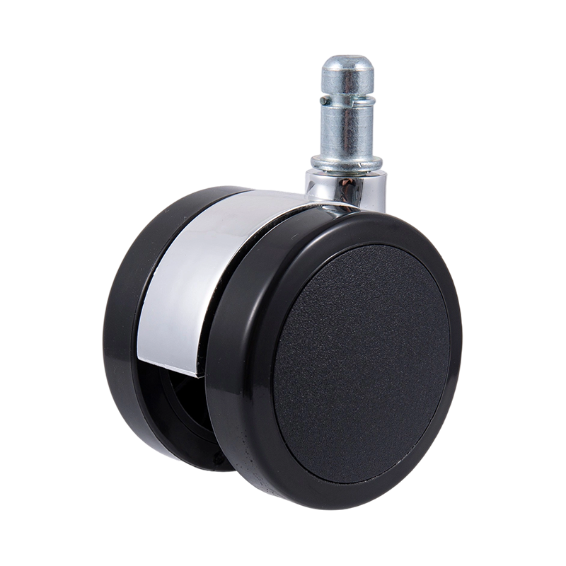 60/18 Kerusi Pejabat Roda Pu Hitam 60/18, Kerusi Permainan, Pengerusi Mesh Aksesori Caster Universal